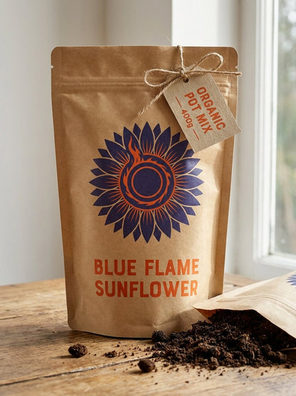 Blue Flame Sunflower