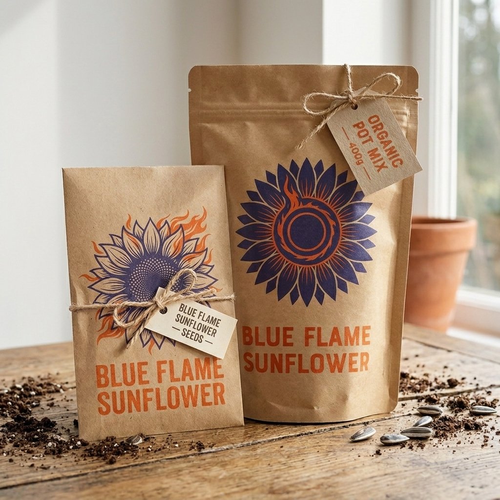 Blue Flame Sunflower