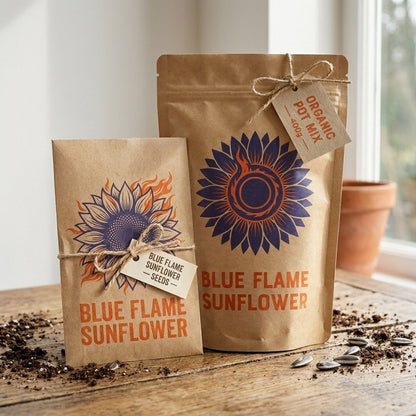 Blue Flame Sunflower
